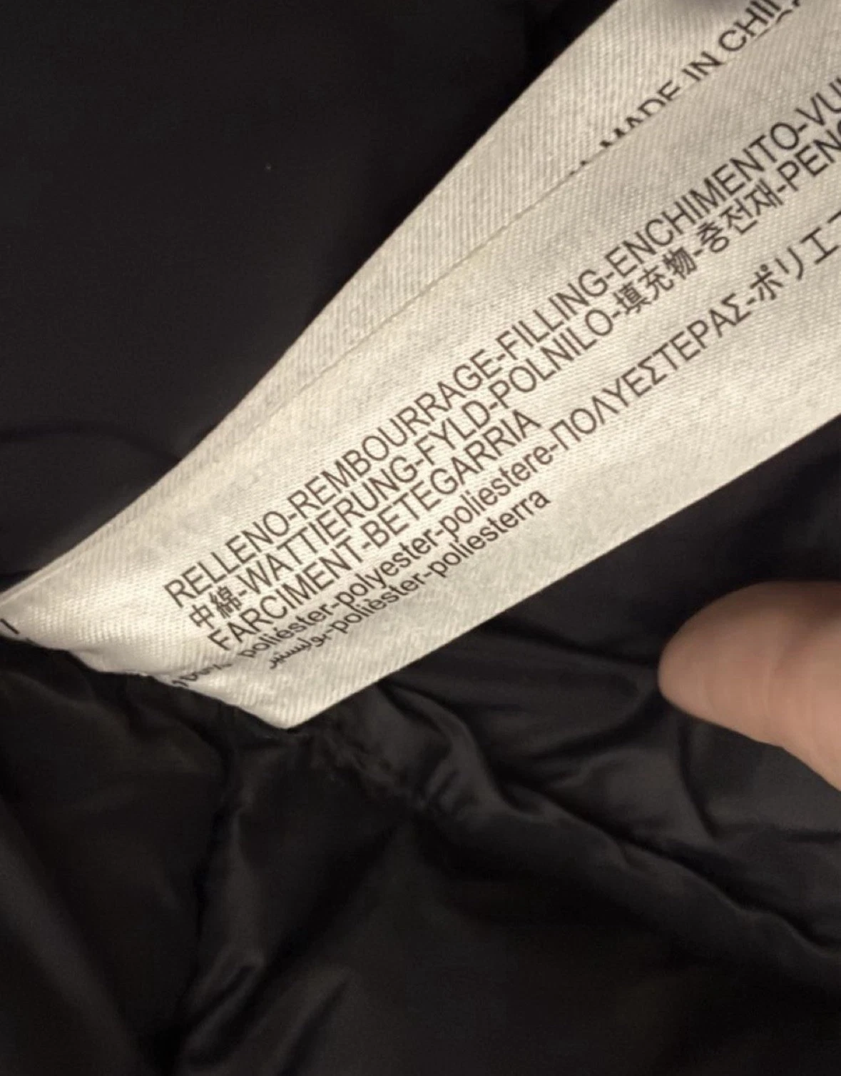 ZARA Man Edition SS'23 Men’s Black Puffer Vest Full Zip Padded Stand-Up M - product detail image 4