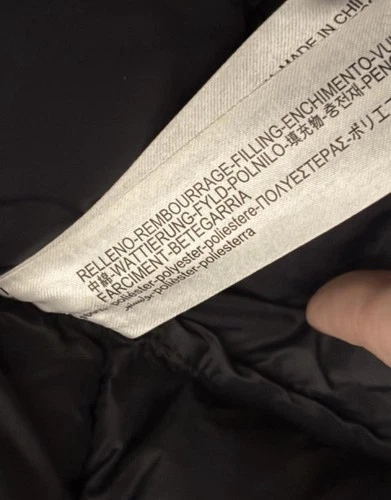 ZARA Man Edition SS'23 Men’s Black Puffer Vest Full Zip Padded Stand-Up M image 4