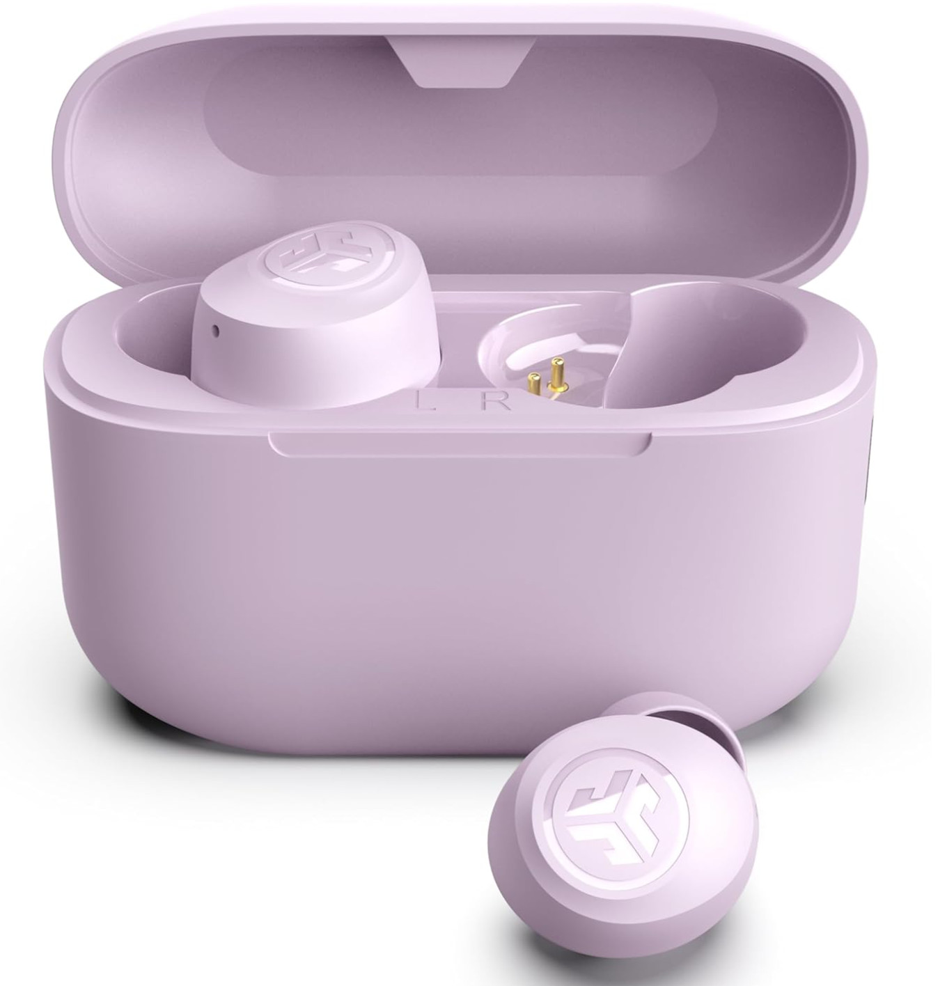 JLab Go Air Pop+ True Wireless Earbuds, Bluetooth Earbuds with Microphone USB-C
