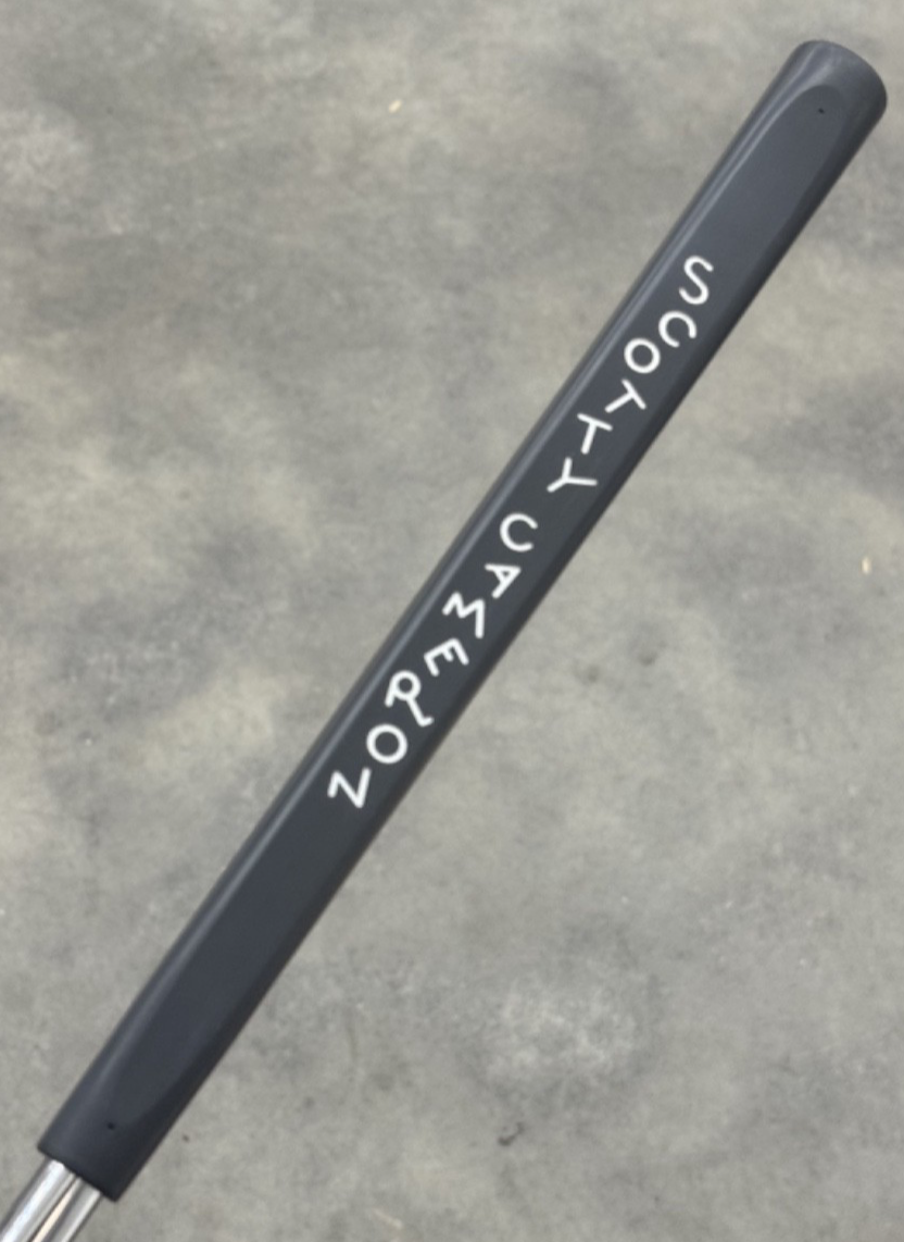 Poignée De Putter Scotty Cameron - Noire, Caoutchouc, Standard, Neuve, Personnalisée