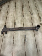 Vintage Solid Bronze / Brass Berylco W-150 Non-Sparking Bung Wrench Drum Spigot