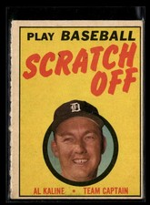 1970 Topps Al Kaline #NNO Scratch-Offs Detroit Tigers VG Scratched VC1175