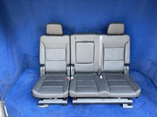 2024 2023 2022 2021 Yukon Rear Bench Seat Black Leather Full Power Seats 2nd Row
