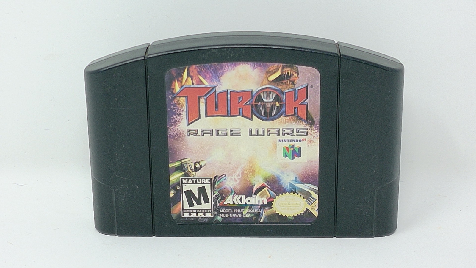 Turok Rage Wars (Nintendo 64, 1999) - Authentic, Cleaned & Tested