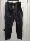 G-STAR RAW MIXED WOVEN CARGO JOGGER SWEAT PANTS IN MAZARINE BLUE  SIZE XL  NEW