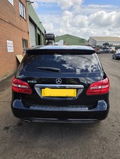 MERCEDES B CLASS B180 W246 2018 REAR BUMPER BLACK 191