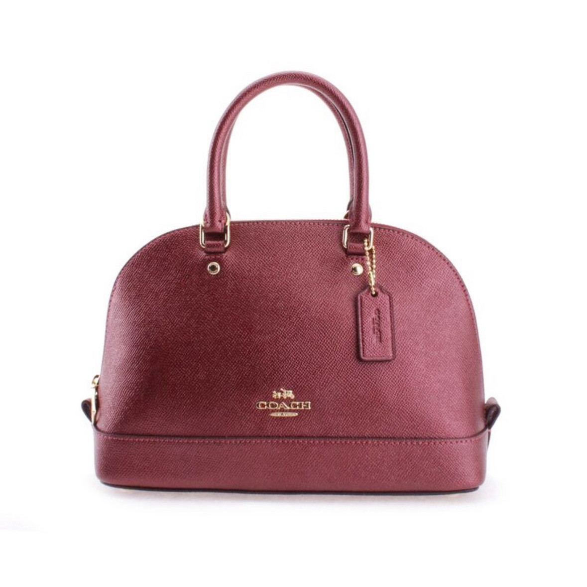 Coach F22315 Women's Bare Gold Leather Shoulder Handbag