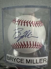 Bryce Miller Autographed MLB Baseball