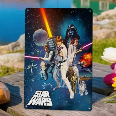 Star Wars Metall Wandschild