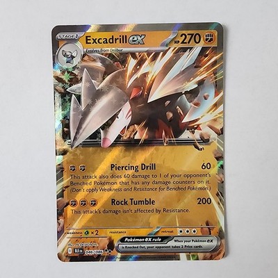 Excadrill ex - 046/086 - Holo - NM - Double Rare - Black Bolt