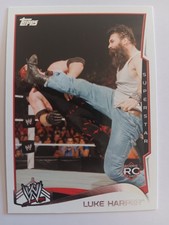 2014 Topps WWE Luke Harper Rookie Card #30 Wyatt Family