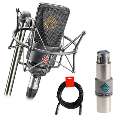 Neumann TLM103 Condenser Mic Mono Bundle w/Triton Audio Phantom Mic Preamp & XLR