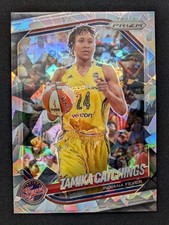 2025 Panini Prizm WNBA - Tamika Catchings #60 - Ice Prizm Indiana Fever