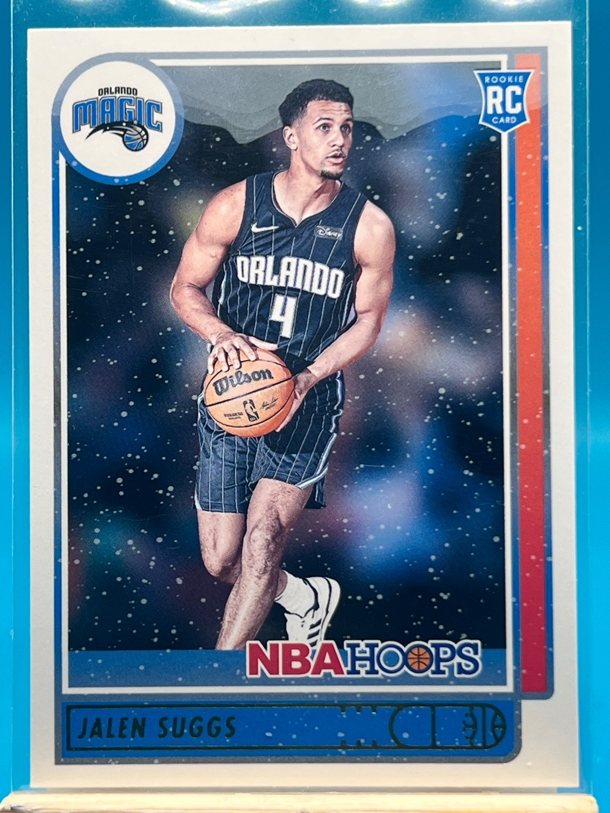 Jalen Suggs 2021-22 NBA Hoops Winter Holiday Rookie RC Card #210
