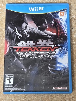 Tekken Tag Tournament 2 Wii U Edition Nintendo CIB Reversible Art NTSC US