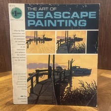 The Grumbacher Library The Art Of Seascape Painting B-373 Vintage Art Book
