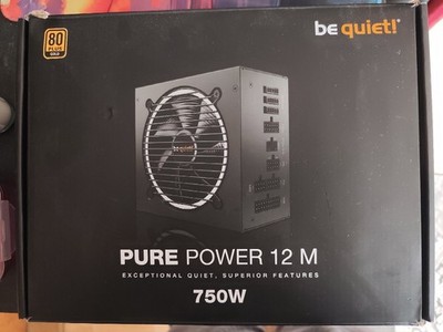 be quiet! Pure Power 12 M 750W 80 Plus Gold PC-Netzteil - gebraucht