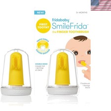 Extra Soft Baby Finger Toothbrush Storage Stand - Dental Hygiene from 3