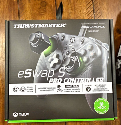 Thrustmaster eSwap S Pro Wired USB-C Controller, Interchangeable Modules, Black