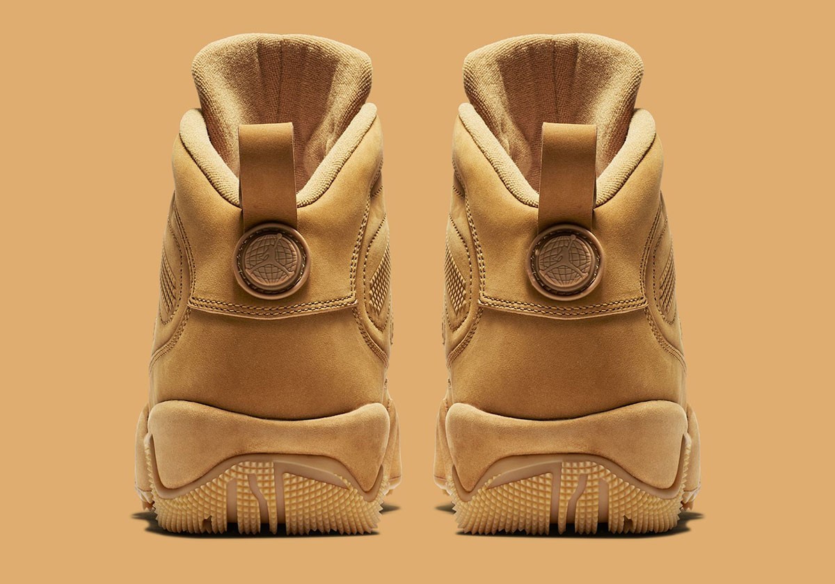 Nike Air Jordan 9 Retro Boot Wheat Mens Tan & Brown Sports Sneaker