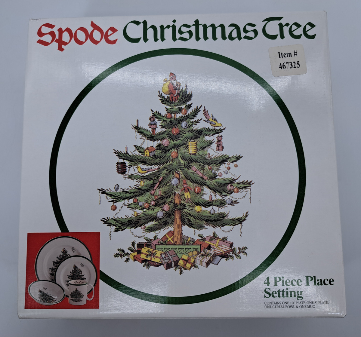 Spode Christmas Tree Christmas Dinner Service Christmas Tree 12