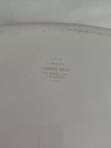 Vintage Corning Ware A-8-B Spice of Life L'ECHALOTE . Casserole Dish with Lid - Picture 13 of 15