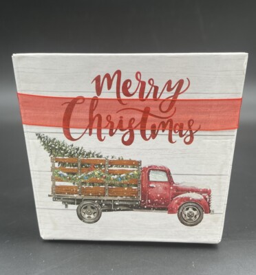 Merry Christmas Truck Party Box Gift Box By Brother Sister Design Studio