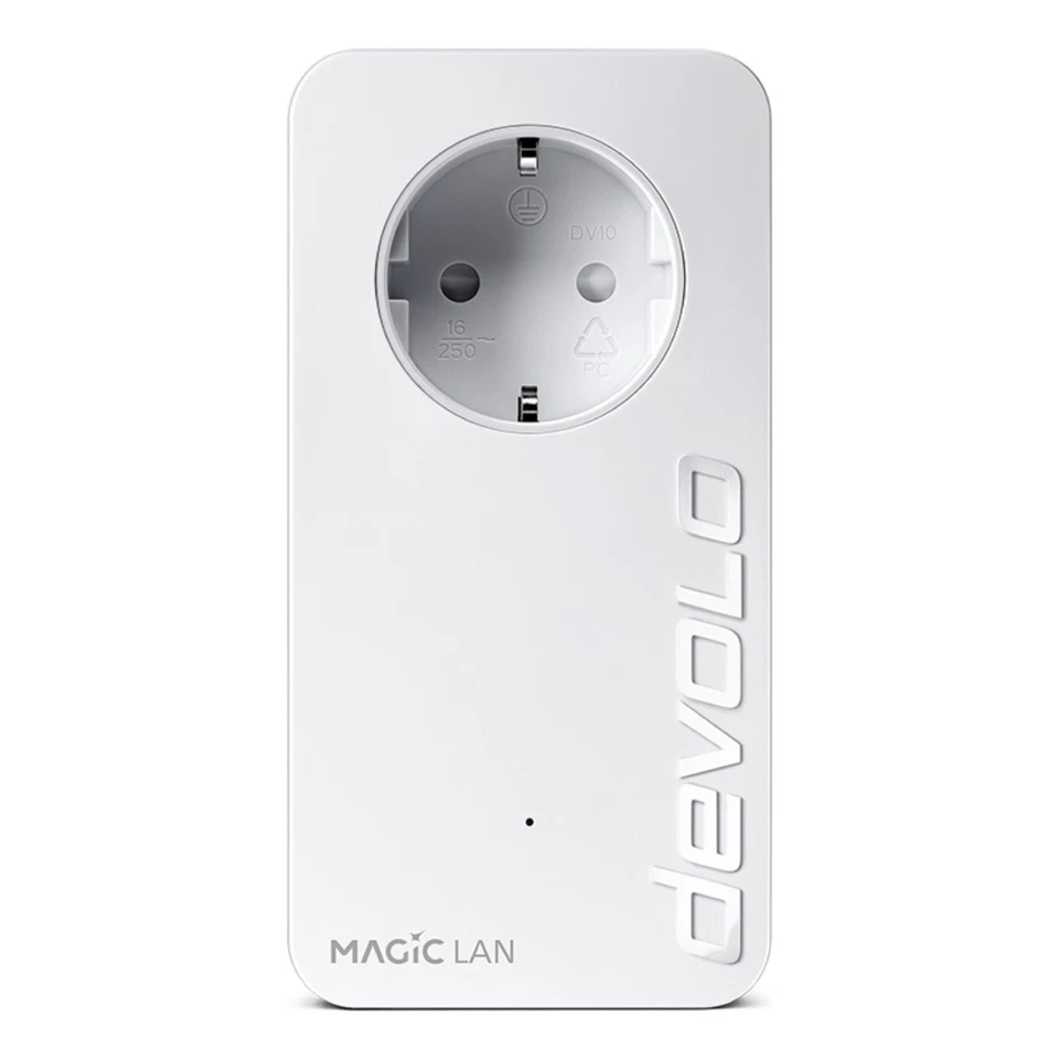 devolo Magic 2 LAN Powerline 2400 Mbps 1x Gigabit LAN-Anschluss 2x Adapter - Bild 4 von 4