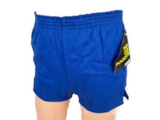 Vintage Gym Shorts With Pockets Medium Dodger NWT Blue 80s Deadstock Made In USA