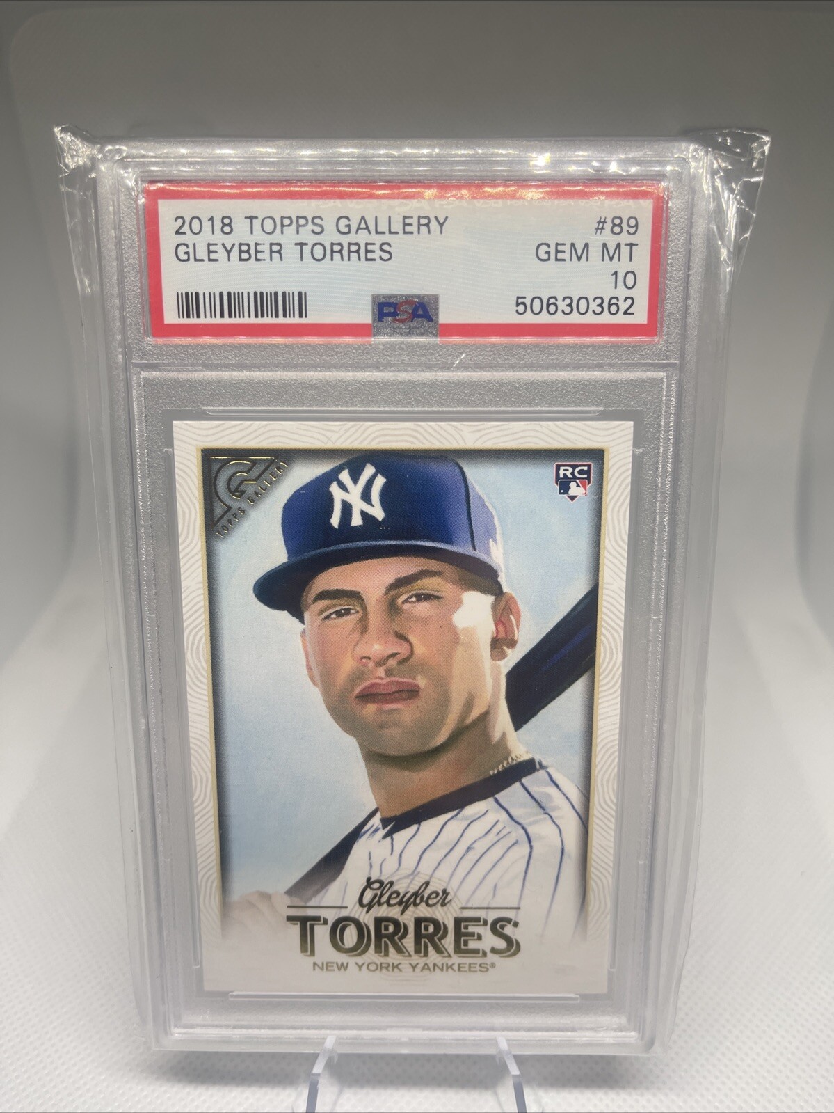2018 Topps Gallery #89 Gleyber Torres RC rookie PSA 10 #S1773