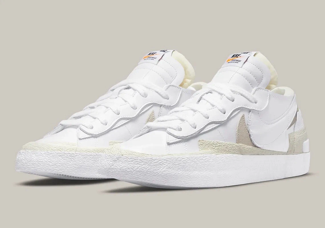Nike sacai x Blazer Low White Patent for Sale | Authenticity