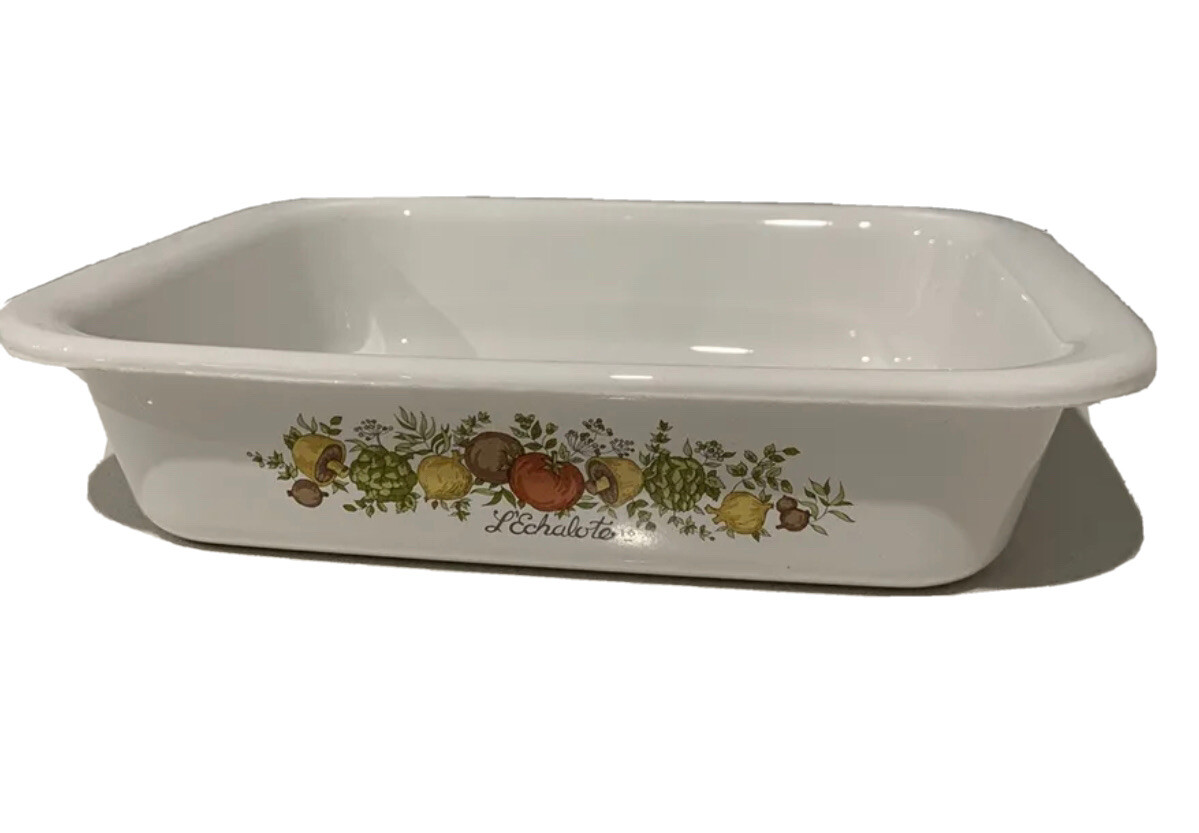 Rare Vintage Corningware Spice of Life - L'Echalote A-18 - 25cm