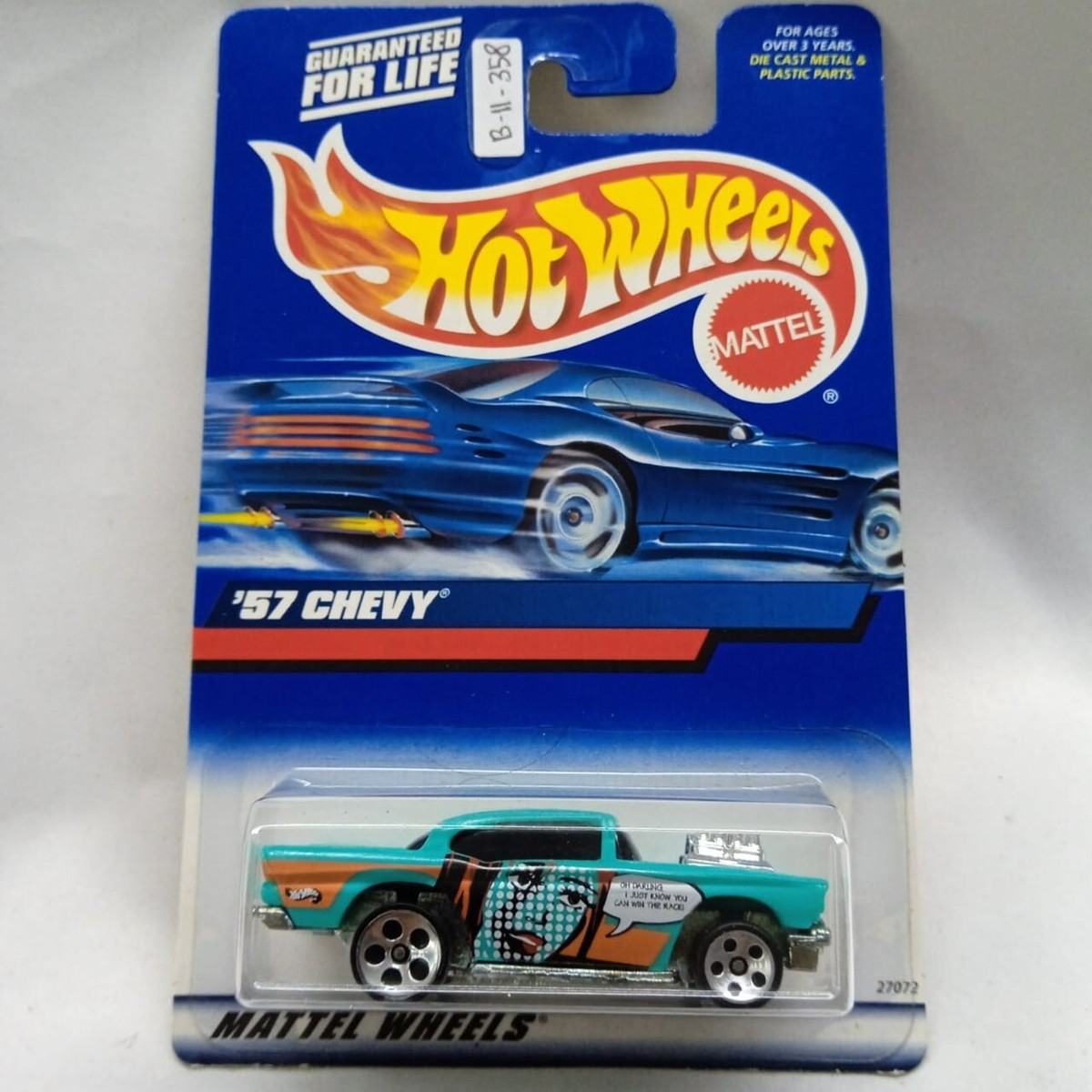 Hot Wheels 35周年記念 '57 Chevy 2002 Hot Wheels '57 CHEVY RED Anniversary 35 Ronald McDonald