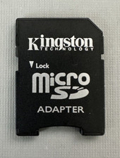 KINGSTON Micro SD Card Adapter MicroSD Secure Digital Card