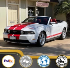 Car Hood Bra With STRIPES For Ford Mustang 2009 2010 2011 2012 09 10 11 12