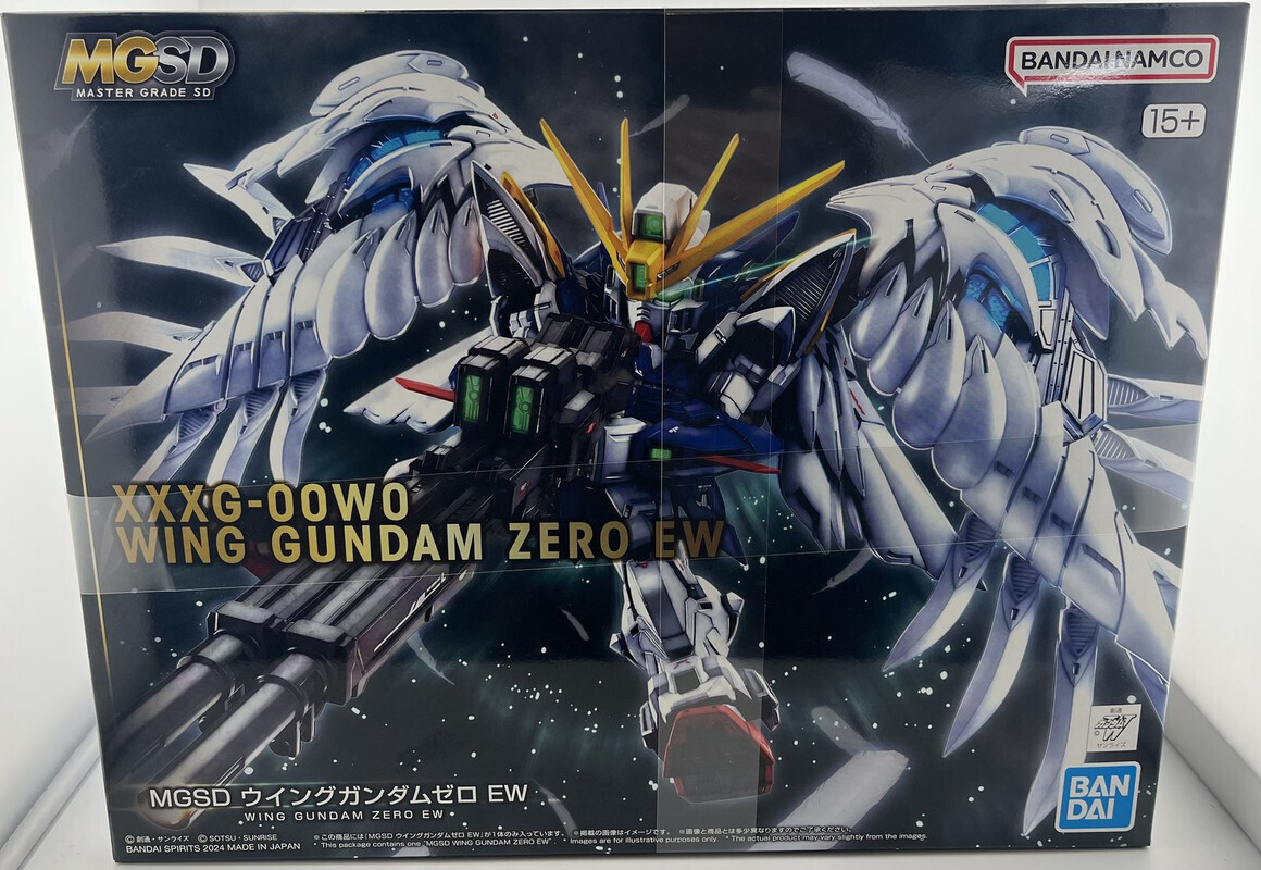 BANDAI NAMCO 645075-2723581 MASTER GRADE SD XXXG-00W0 WING GUNDAM ZERO EW