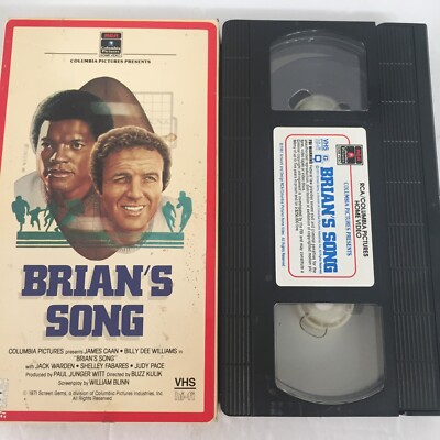 Brian's Song VHS Tape:  Ships Same Day With Tracking