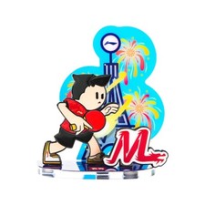 Patrocinador Forro Tenis de Mesa Ma Largo 马龙 Pin/Insignia Combinación Licenciado Auténtico
