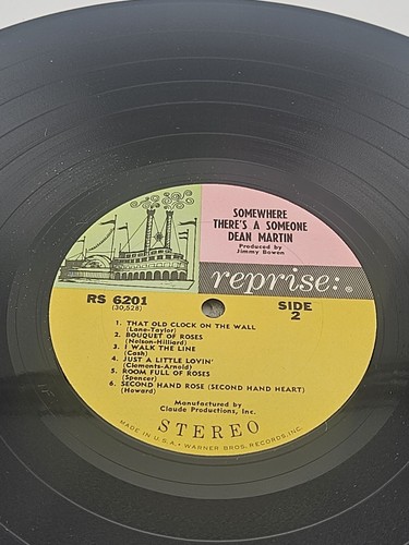 Dean Martin Somewhere There's A Someone Vinyl Lp 1966 RS 6201 Excellent Vintage - Bild 15 von 17