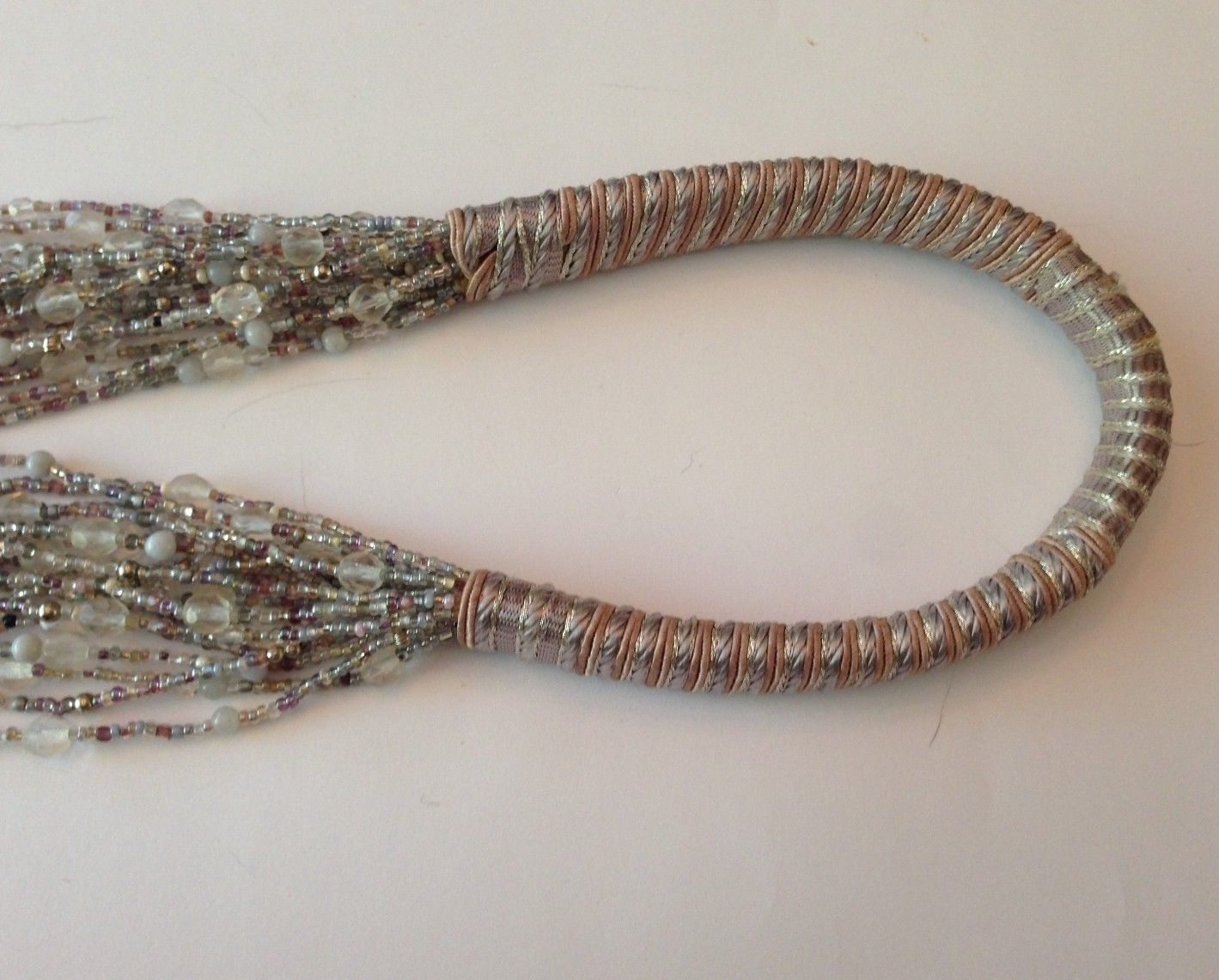 Handcrafted Designer Statement Artisan Multi Stra… - image 5