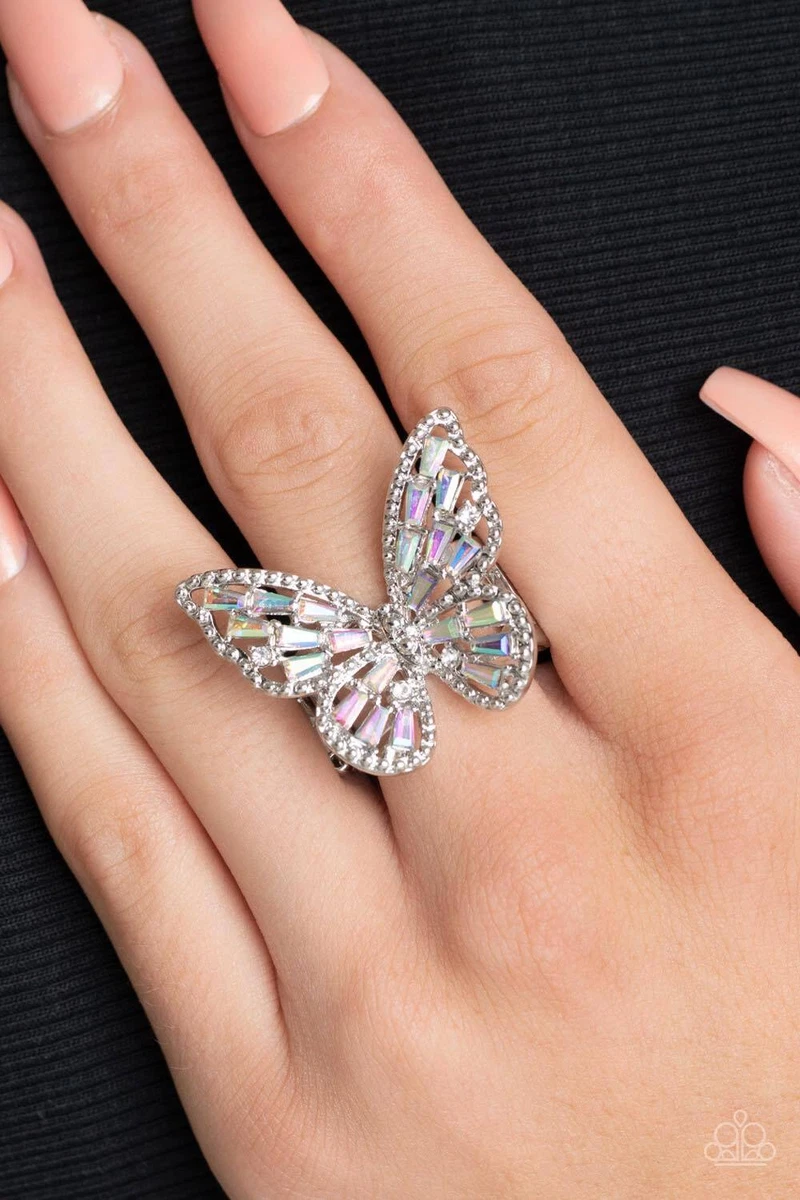 Butterfly ring paparazzi deals