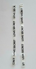 Adjustable Bra Shoulder Straps Love Secret Printed Replacement Bra Straps NWOT