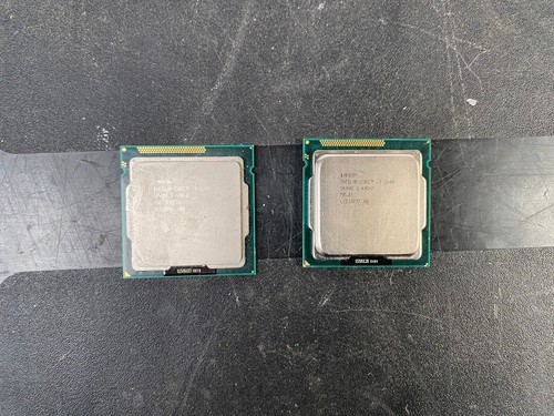 2x Intel® Core i7 2600 SR00B 3.40 GHZ CPU - Untested -