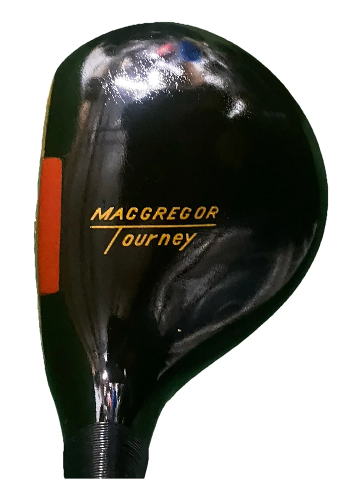 Macgregor Eye-O-Matic 60 PT1W Persimmon Driver 右握 钢质 43 英寸 修饰美容 HC — 第 2/4 张图片