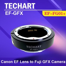 Techart EF-GFX EF-FG01 Auto Focus AF Lens Adapter for Canon EF Lens to Fuji GFX