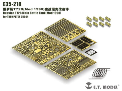 1/35 ET Models E35-210 T-72B Mod.1990 Etching Parts for Trumpeter 05564