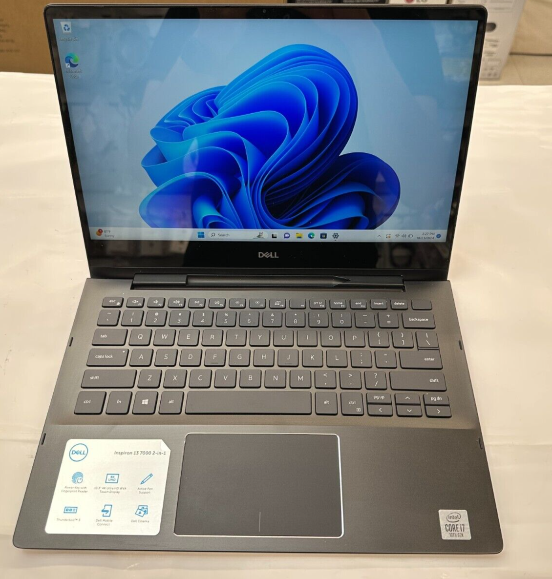 第10世代Core i7 DELL Inspiron 7391 NVMe512G Dell Inspiron 7391 2-in-1 i7-10510u 1.80GHZ 16GB 512GB SSD WIN 11