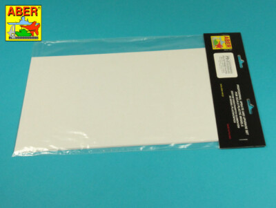 MW22 ABER MODELS PS2 POLYSTYRENE PLATES 195 X 315 X 0,50 MM X 4 PCS.  for