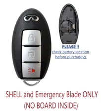 Remote Smart Key Shell For Infiniti EX35/37 FX35/50 QX50 2008-2017 KR5S180144014
