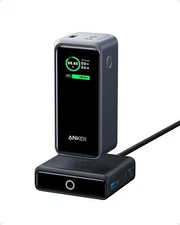 Anker Prime Power Bank 20000mAh 200W Charger + 100W Charging Base Smart Display